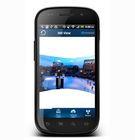 Android приложение 360 Panorama 