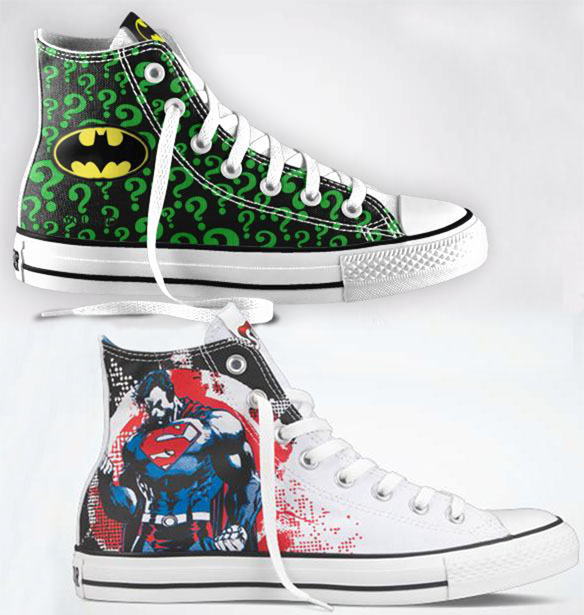 converse chuck taylor dc comics